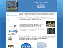 Tablet Screenshot of longkeymarina.com